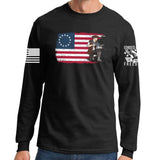 Modern Minuteman Long Sleeve T-shirt Style001