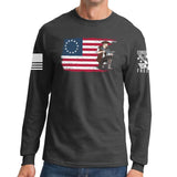 Modern Minuteman Long Sleeve T-shirt Style001