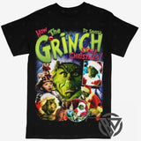The Grinch Tee Shirt Christmas Movie Rap Style