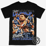 Luka Doncic Tee Shirt Dallas Mavericks NBA Basketball (V3)
