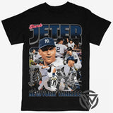 Derek Jeter Tee Shirt New York Yankees MLB Baseball (V2)