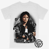 Michael Jackson Tee Shirt King of Pop RIP Rap Style Music Artist (V2)