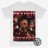 Freddy Krueger Tee Shirt Nightmare on Elm Street Scary Movie Halloween Style001