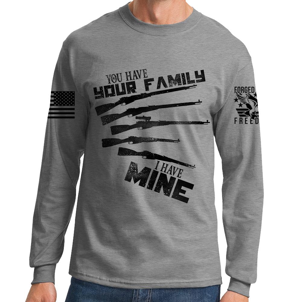 My Mosin Family Long Sleeve T-shirt Style001