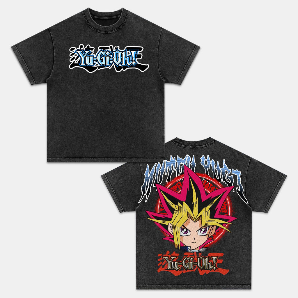 MUTOU YUGI UNISEX ANIME INSPIRED VINTAGE T-SHIRTä¸¨YU-GI-OH!-[DS]