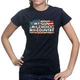 My Gun My Choice Ladies T-shirt