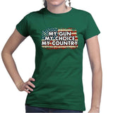 My Gun My Choice Ladies T-shirt