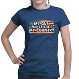 My Gun My Choice Ladies T-shirt