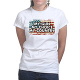 My Gun My Choice Ladies T-shirt