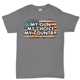 My Gun My Choice Men's T-shirt