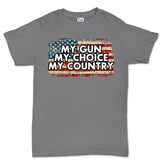 My Gun My Choice Men's T-shirt Style001