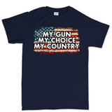 My Gun My Choice Men's T-shirt Style001