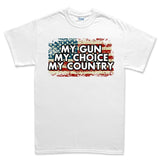 My Gun My Choice Men's T-shirt Style001