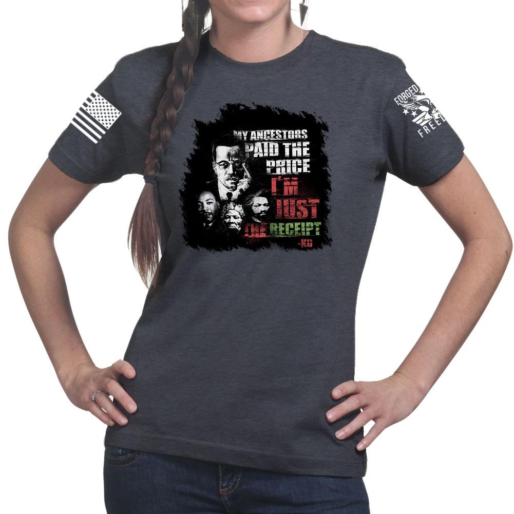 NOC My Ancestors Ladies T-shirt Style001