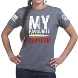 My Favorite Redhead Ladies T-shirt Style001