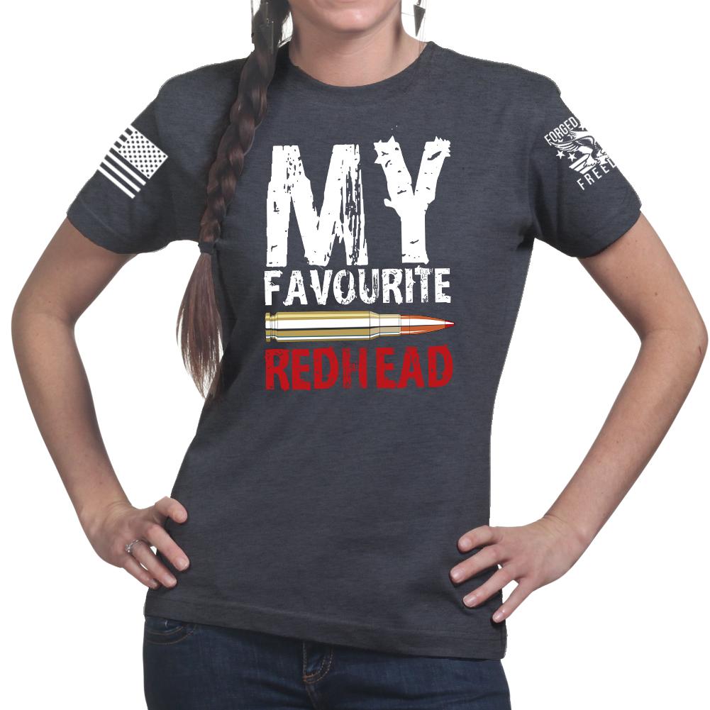 My Favorite Redhead Ladies T-shirt