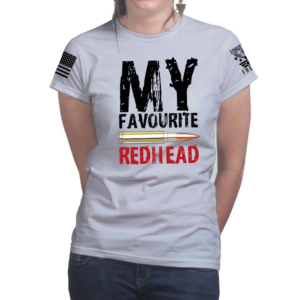 My Favorite Redhead Ladies T-shirt Style001
