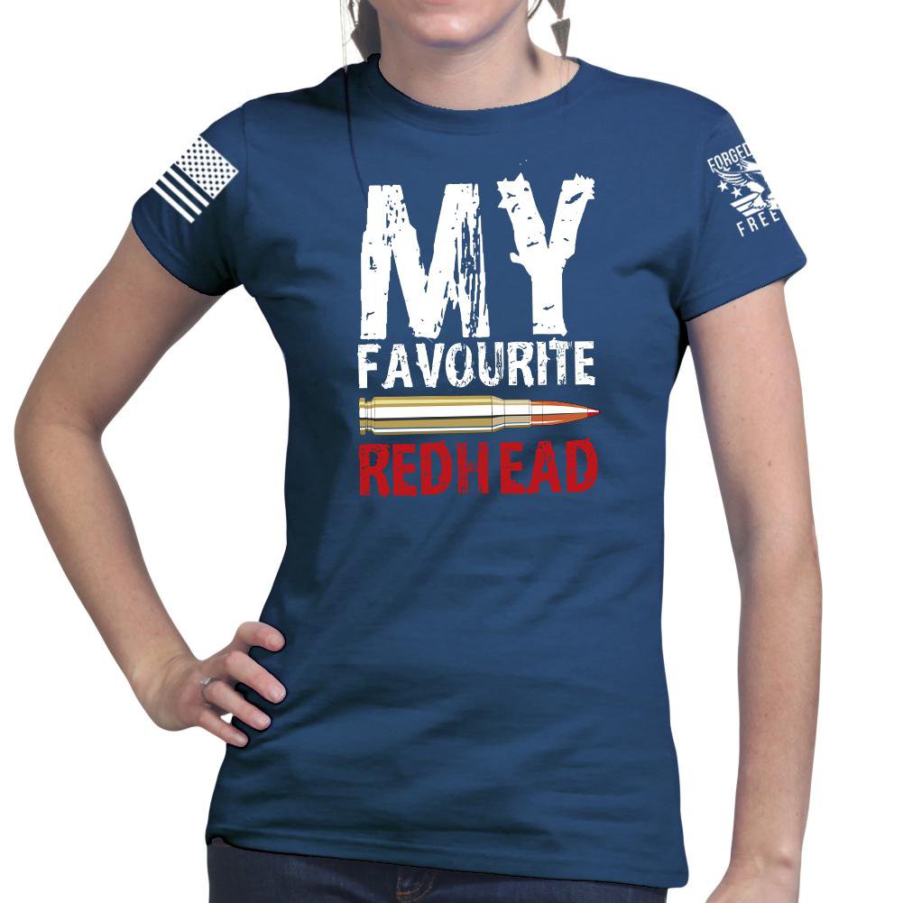 My Favorite Redhead Ladies T-shirt Style001