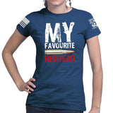My Favorite Redhead Ladies T-shirt Style001