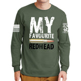 My Favorite Redhead Long Sleeve T-shirt