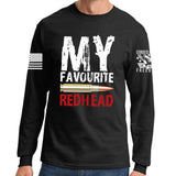 My Favorite Redhead Long Sleeve T-shirt Style001