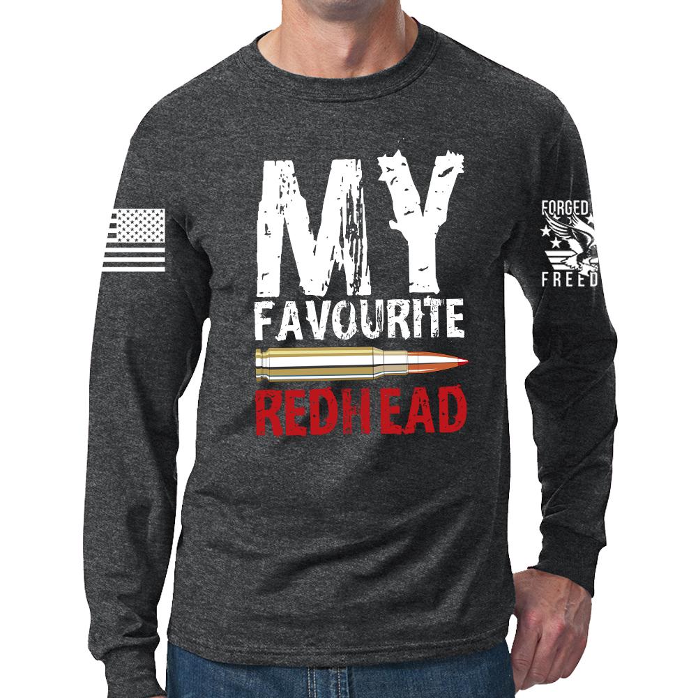 My Favorite Redhead Long Sleeve T-shirt Style001