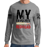 My Favorite Redhead Long Sleeve T-shirt Style001