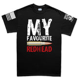 My Favorite Redhead Men's T-shirt Style001