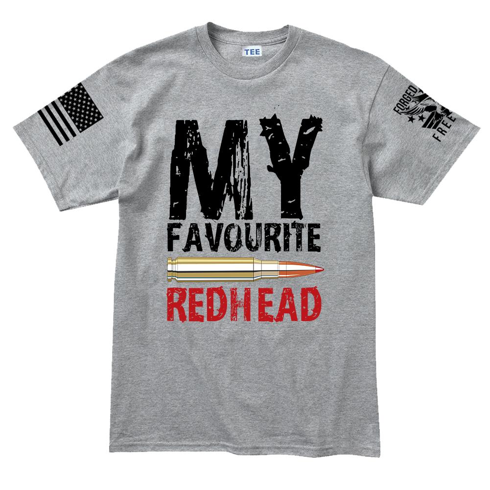My Favorite Redhead Men's T-shirt Style001