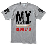 My Favorite Redhead Men's T-shirt Style001