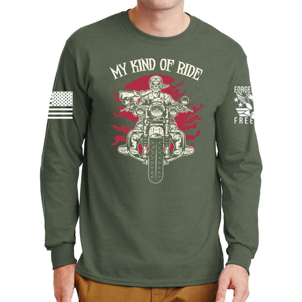 My Kind of Ride Long Sleeve T-shirt Style001