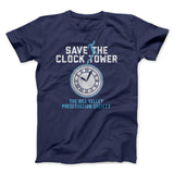 Save the Clock Tower Funny Movie Men/Unisex T-Shirt