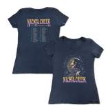 Womens Stars w/ Tour Dates T-shirt