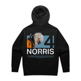 Norris White Helmet Hoodie