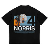 Norris White Helmet Tee