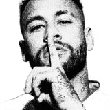 NEYMAR WHITE TEE Style001