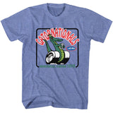 NHRA - Gator Nationals - American Classics - Heather Blue Adult Short Sleeve T-Shirt