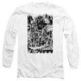 TMNT - Take Down Shredder - Adult Long Sleeve T-Shirt