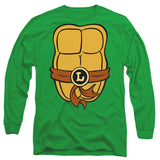 TMNT - Leonardo Chest - Adult Long Sleeve T-Shirt
