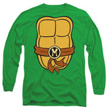 TMNT - Michelangelo Chest - Adult Long Sleeve T-Shirt