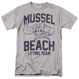 SpongeBob SquarePants - Mussle Beach Lifting Team - Adult Men T-Shirt