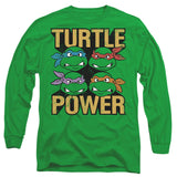TMNT - Turtle Power - Adult Long Sleeve T-Shirt Style001