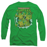 TMNT - Retro Group - Adult Long Sleeve T-Shirt