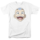 Avatar The Last Airbender - Big Aang Face - Adult Men T-Shirt
