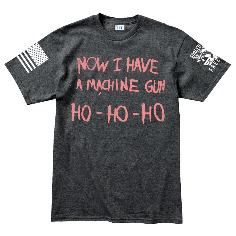 Now I Have a Machine gun Men's T-shirt Style001