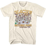 National Parks - Glacier Wildflowers - American Classics - Solid Off-White Adult Short Sleeve T-Shirt