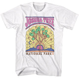 National Parks - Joshua Tree Colorful - White Short Sleeve Adult T-Shirt