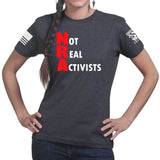 Not Real Activists Ladies T-shirt