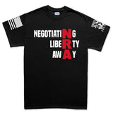Negotiating Liberty Away Men's T-shirt Style001