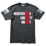 Negotiating Liberty Away Men's T-shirt Style001